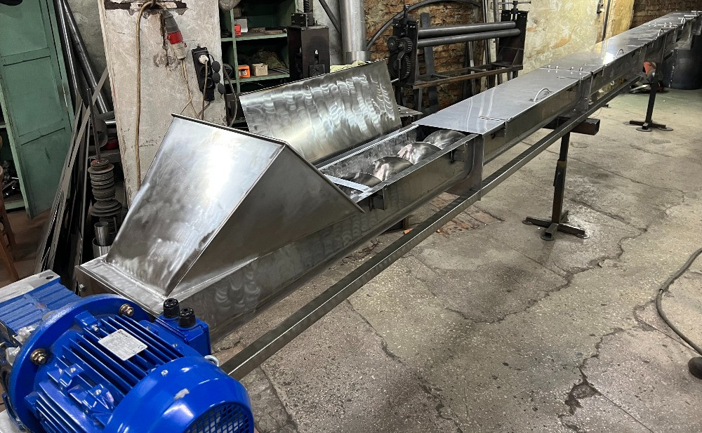 Изготовление шнековых винтовых конвейеров из нержавеющей стали под заказ Киев - изображение 8