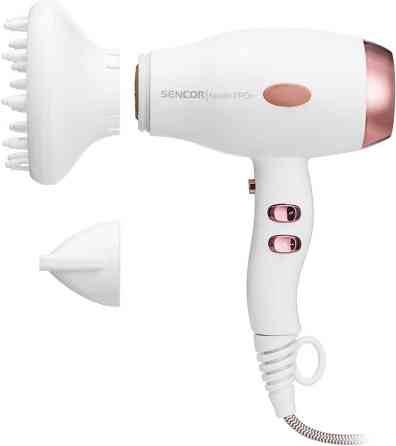 Фен Sencor SHD 8100GD 2100 Вт белый Київ