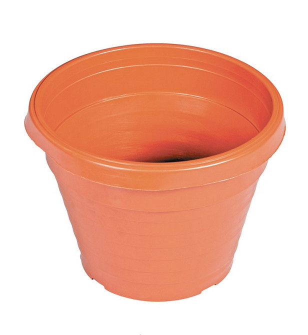 Горшок цветочный ГОСПОДАР Ø12 см без поддона коричневый 92-8003 Харьков - изображение 1