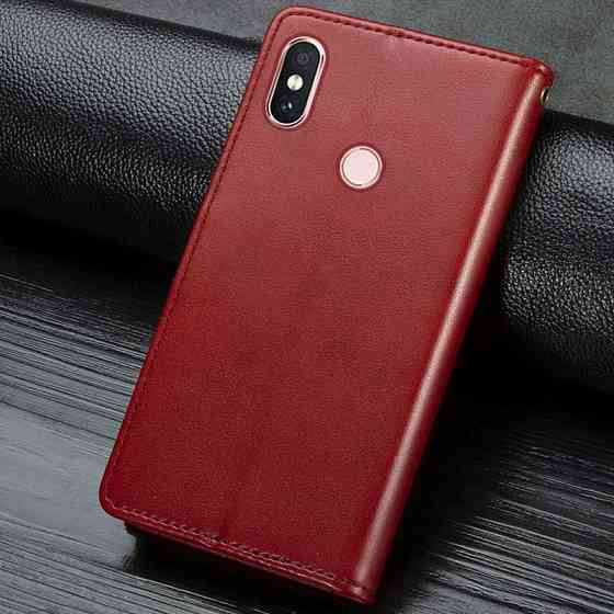Кожаный чехол-книжка GETMAN Gallant (PU) для Xiaomi Redmi Note 5 Pro / Note 5 (AI Dual Camera) Херсон