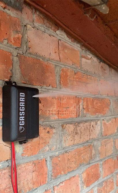 Охоронний прилад Gasgard сльзогінної дії. Відлякувач крадіїв.Газгард. Отпугиватель воров. Антивор Суми - зображення 6