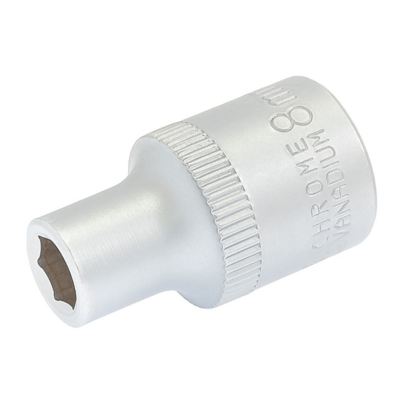 Головка торцевая 6-гранная MASTERTOOL ½″ 8 мм L 40 мм CrV 78-0008 Харьков - изображение 1