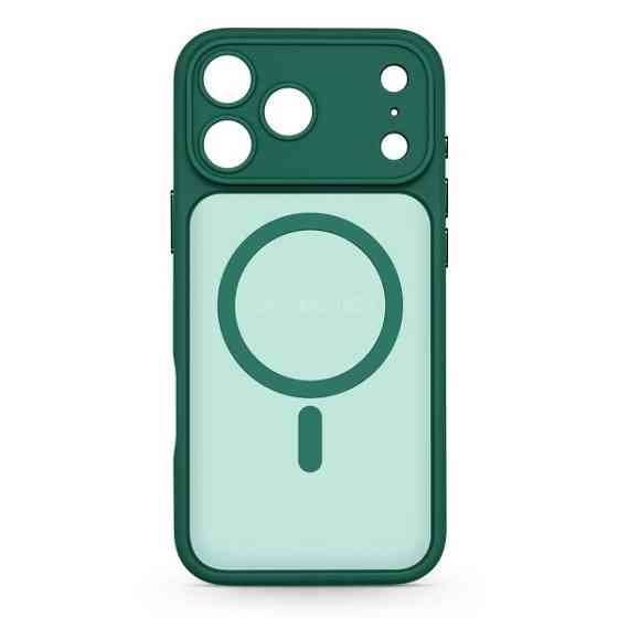 Чохол ArmorStandart Lush MagCase для Apple iPhone 17 Pro Max Dark Green (ARM87500) Харьков