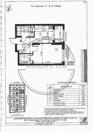 Продажа 1 к.кв. в ЖК Урбан Парк. № 21134670 Київ