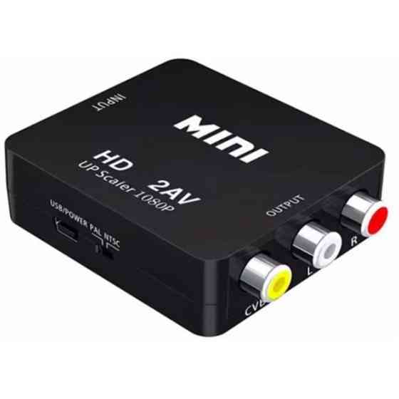 Адаптер Mini HDMI - AV RCA Black (Код товару:41859) Харків
