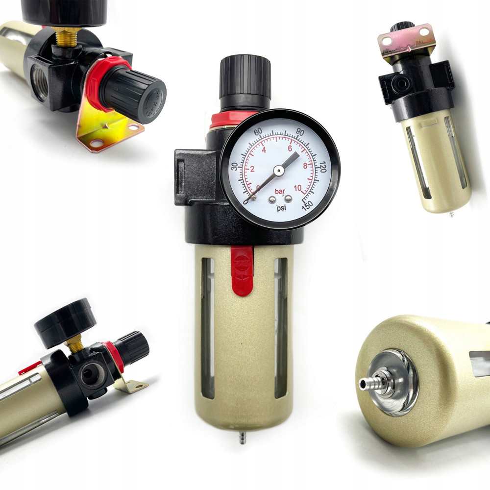 Фильтр для очистки воздуха с редуктором 1/2" AIRKRAFT BFR4000 Харьков - изображение 2