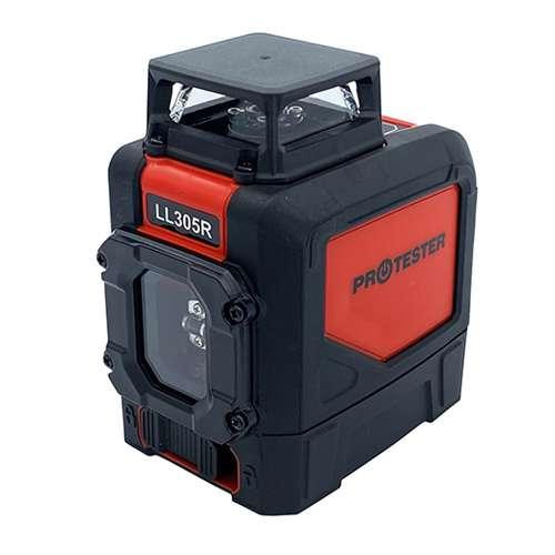 Лазерный построитель плоскостей H360°/1V (красный луч) PROTESTER LL305R Харків - зображення 1
