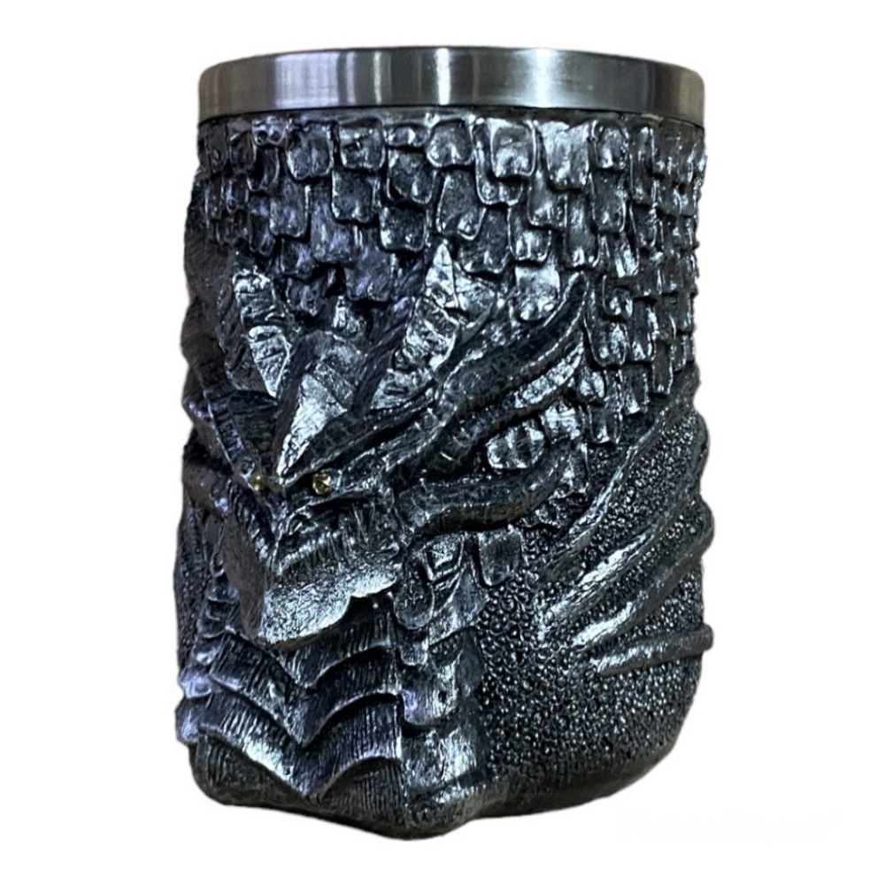 Кружка Чашка 3 Серый Дракон 500 Киев - изображение 2