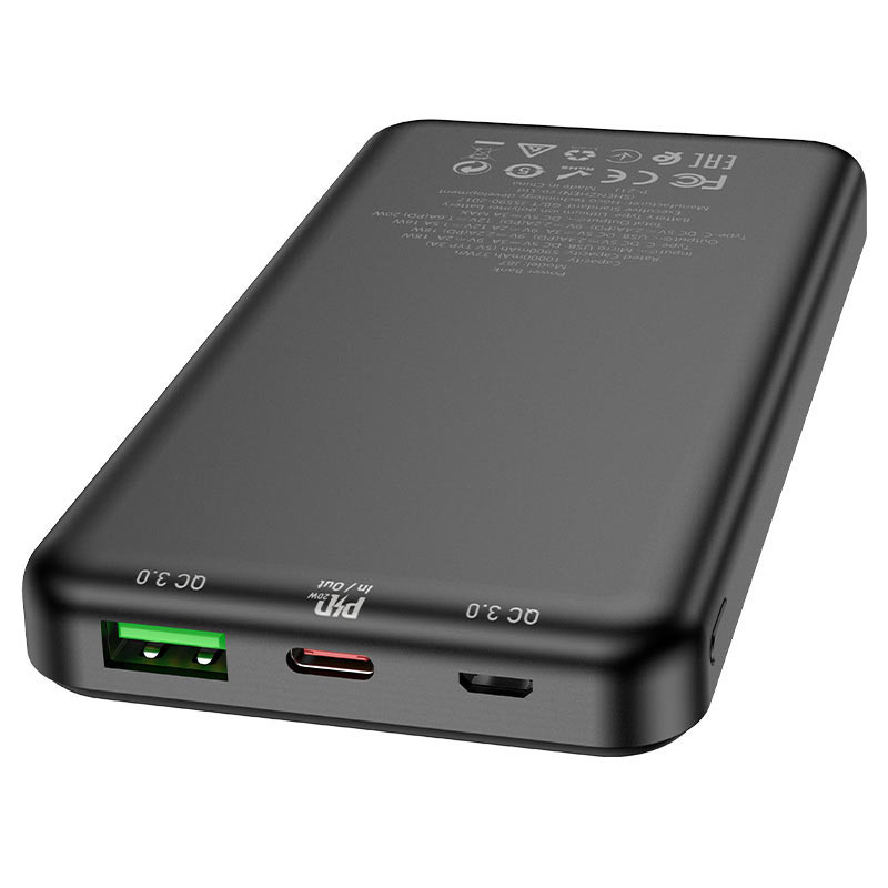 Портативное ЗУ Power Bank Hoco J87 Tacker PD20W+QC3.0 10000 mAh Херсон - зображення 3