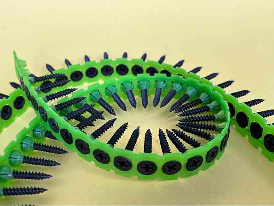 Саморіз на стрічці для гіпсокартону по металу 3,5*25 мм (1000 шт.),фосфатовані, Швеція 521325 Житомир