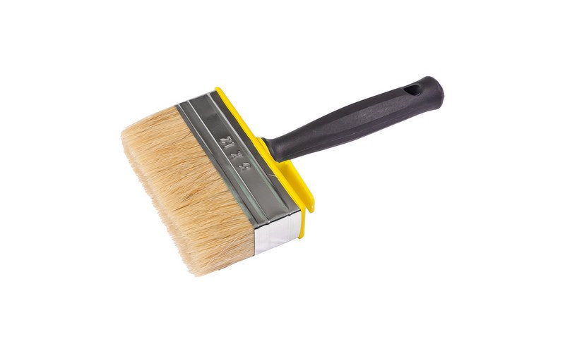 Макловица MASTERTOOL 120х30х40 мм натуральная щетина с пластиковой ручкой 91-9612 Харків - зображення 1