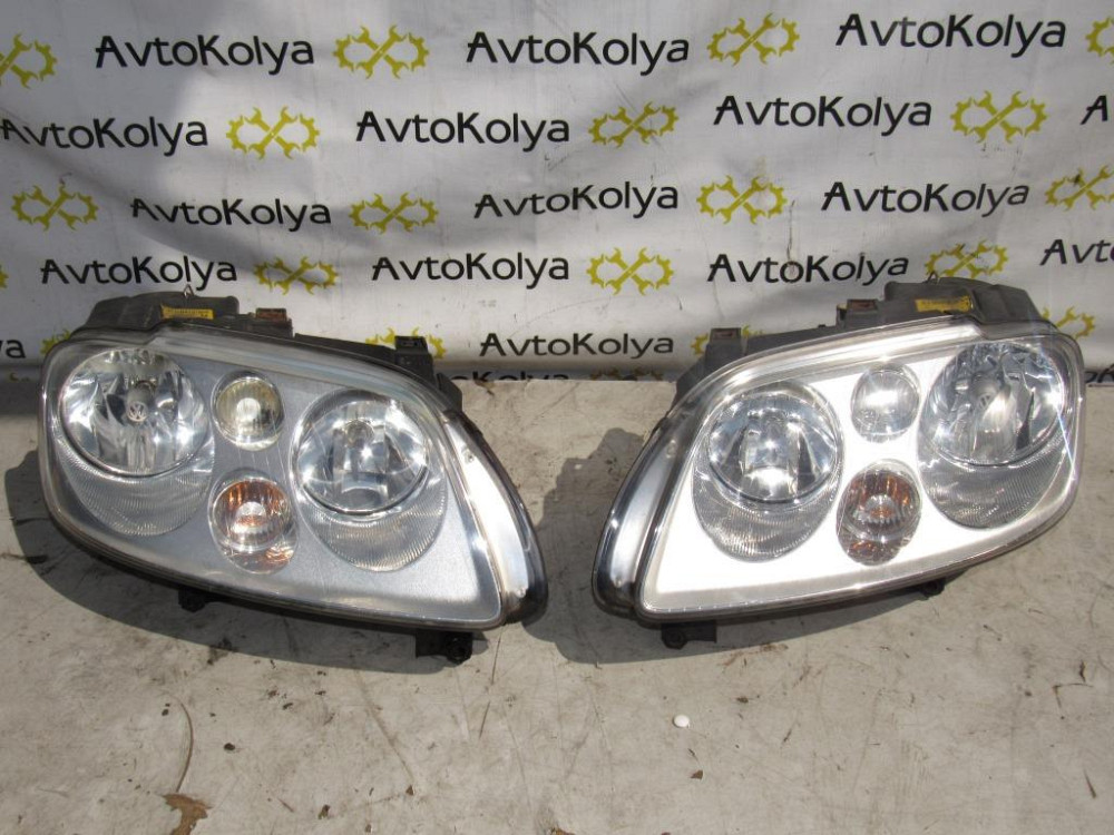 Фара левая Volkswagen Touran 2003-2010 (комплект) Ковель - изображение 2