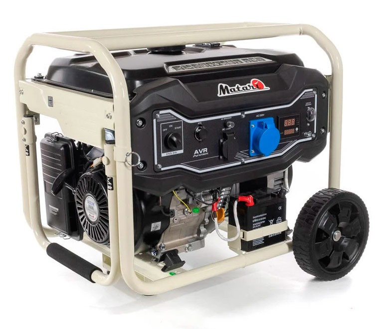 Сучасний бензогенератор Matari MH9000EA від дилера Київ - зображення 1