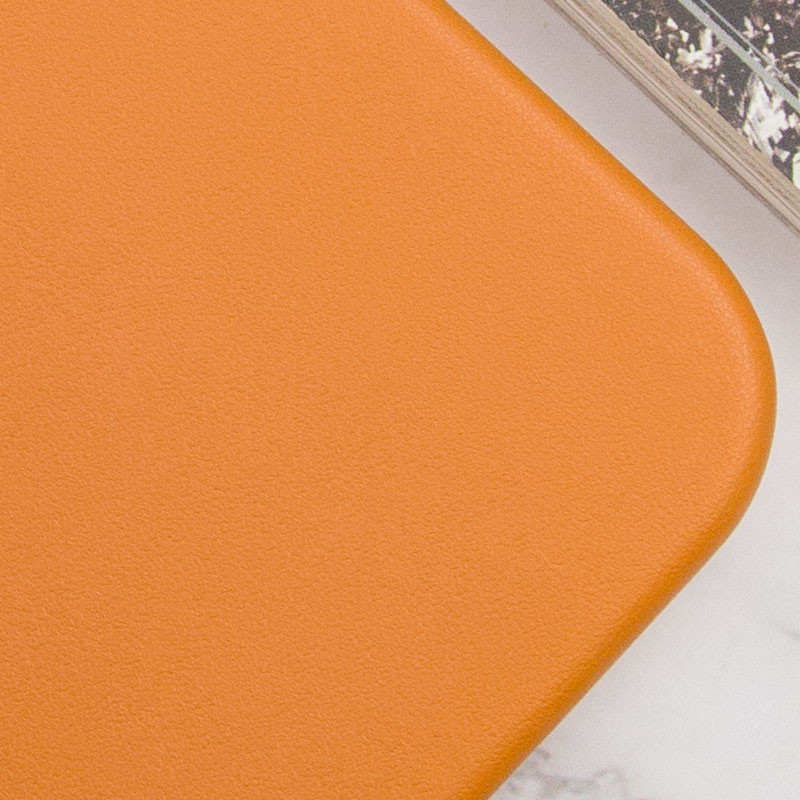 Кожаный чехол Leather Case (AAA) with MagSafe and Animation для Apple iPhone 14 Pro Max (6.7") Херсон - зображення 3