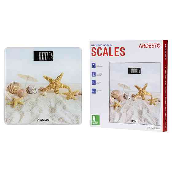 Весы напольные электронные Ardesto SHELLS SCB-965SHELLS 150 кг Киев