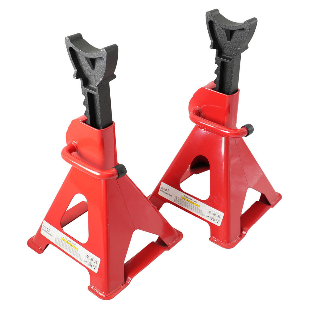 Стойки опорные (подставки под машину) 3т 2шт. (SF3141B) G.I.KRAFT JS2T2PCS Харьков - изображение 1
