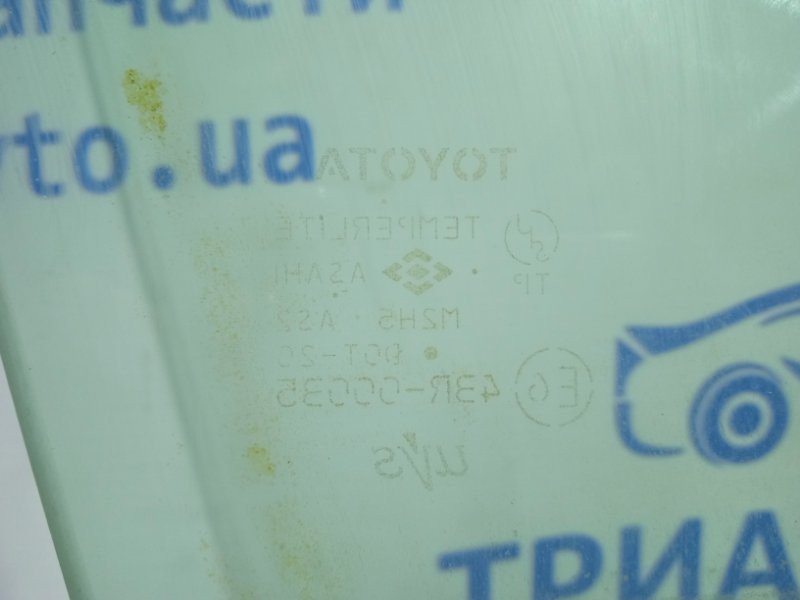 Стекло двери переднее правое Toyota Camry 2006-2011 6810106080 (Арт. 20415) Київ - зображення 2