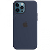 Чехол Silicone case (AAA) with Magsafe and Animation для Apple iPhone 12 Pro Max (6.7") Херсон