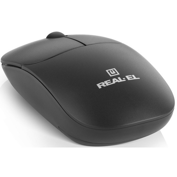 Мишка REAL-EL RM-311 Wireless Black (EL123200041) Харьков - изображение 5