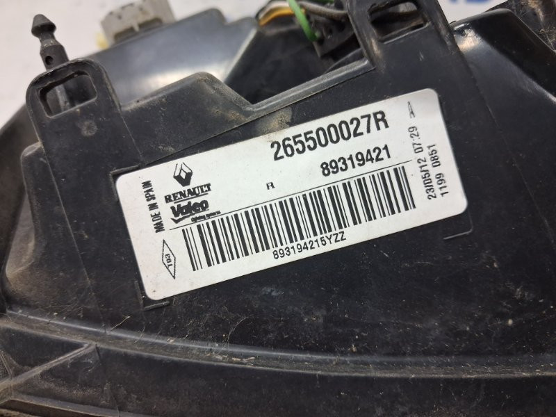 Фонарь задний внутренний правый Renault Megane 2008-2016 265500027R (Арт. 63553) Київ - зображення 7