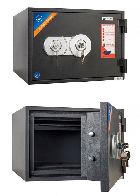Надійний сейф вогнестійкий Blockline Block Fire 320 KL Киев - изображение 1