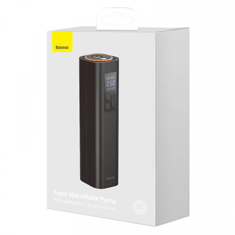 Уценка Автомобильный насос Baseus Super Mini Inflator Pump (CRCQ000001) Херсон - изображение 6