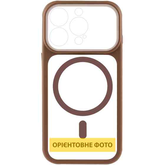 Чехол TPU+PC GETMAN Moon Clear with MagSafe для Apple iPhone 15 Pro (6.1") Херсон