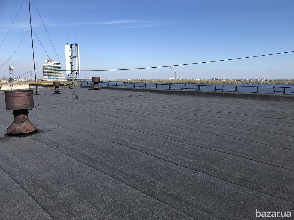 Устройство кровли из современных наплавляемых материалов. Дніпро - зображення 1