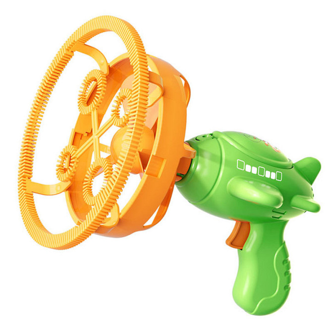 Пистолет для мыльных пузырей H035 Bubble Gun с пропеллером 2in1 + bottle 250ml Херсон - зображення 1