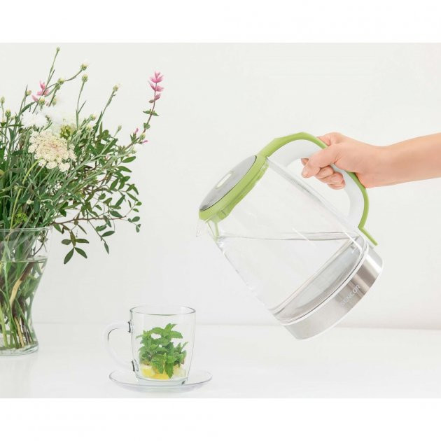 Электрочайник Sencor SWK2197GG 2 л салатовый Киев - изображение 2