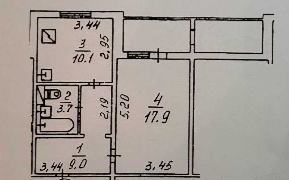 продажа 1-к квартира Киев, Дарницкий, 73000 $ Київ - зображення 4