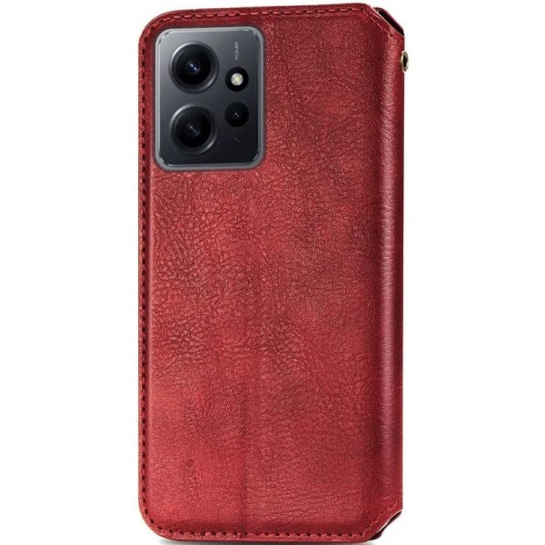 Чохол-книжка Getman Cubic для Xiaomi Redmi Note 12 4G Червоний (Код товару:29226) Харьков - изображение 4