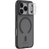 Карбоновая накладка Nillkin CamShield Pro Magnetic для Apple iPhone 17 Pro (6.3") Херсон