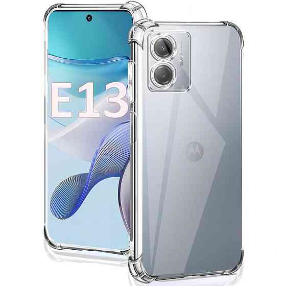 TPU чехол GETMAN Ease logo усиленные углы Full Camera для Motorola Moto E13 Херсон