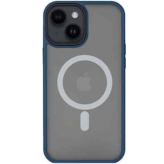 TPU+PC чехол Metal Buttons with MagSafe для Apple iPhone 14 (6.1") Херсон
