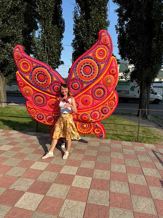 Крылья надувные на человека 3х3 м 2 кг 4 часа работы на одном заряде Киев - изображение 8