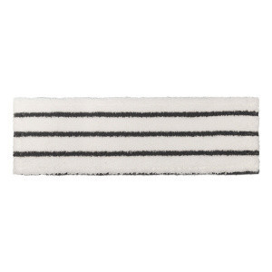 МОП плоский с карманами для швабры полосатый, для мытья нервных покрытий 40 см Киев - изображение 1