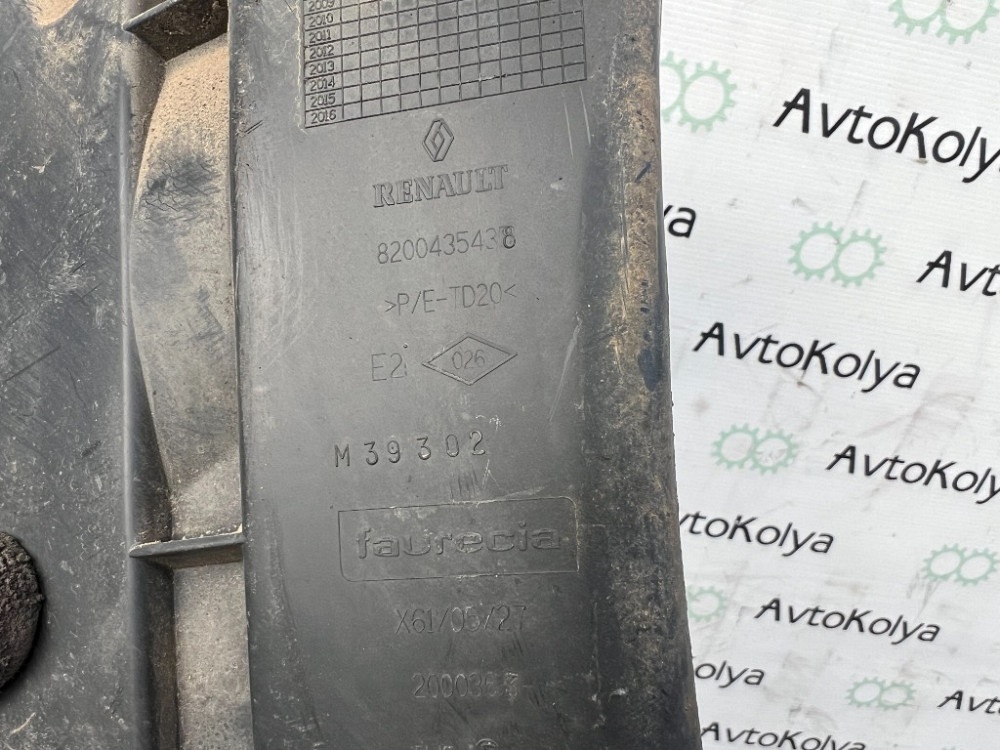 Кронштейн крепления заднего бампера правый Renault Kangoo 2008-2015 (8200435435) Ковель - изображение 2