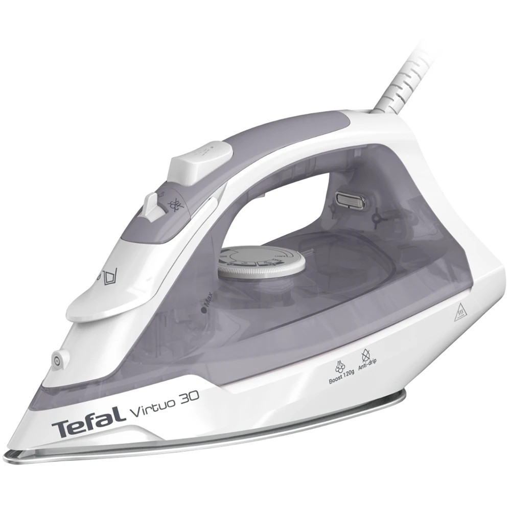 Утюг TEFAL FV2C42E0 2000 Вт серый Киев - изображение 1