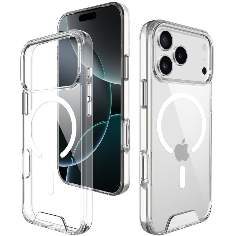 Чехол TPU Space Case with Magnetic Fit для Apple iPhone 17 Pro / 18 Pro (6.3") Херсон - изображение 4