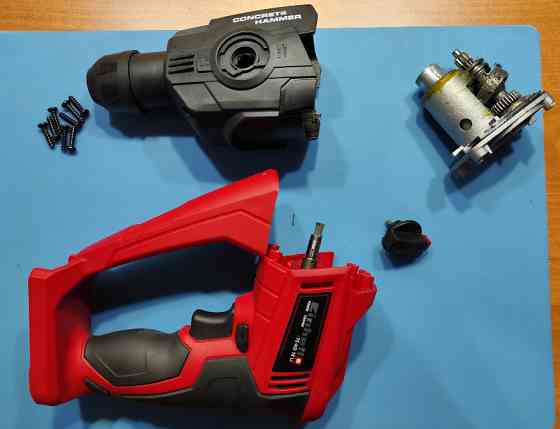 Перфоратор Einhell TE-HD 18 Li - вищерблені зубці не крутить редуктор Киев