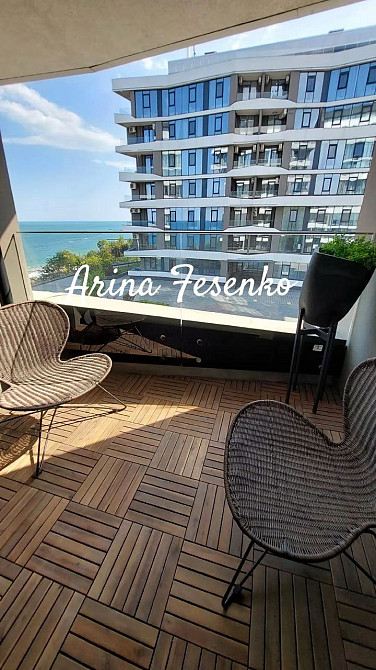 Продажа новой , дизайнерской квартиры возлн моря / Одесса , терраса. вид моря Одеса - зображення 3