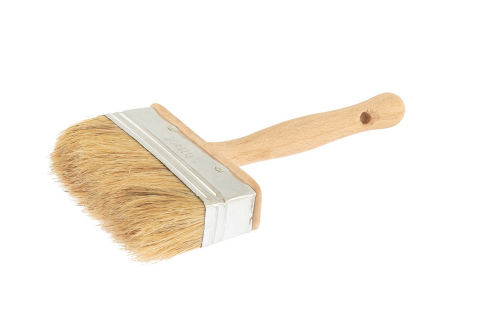 Макловица MASTERTOOL 110х30 мм натуральная щетина с деревянной ручкой 91-9211 Харьков - изображение 1