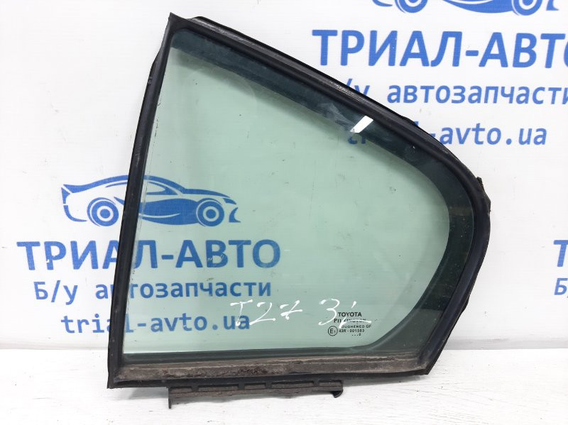 Стекло двери задней левой (форточка) Toyota Avensis T27 1.8 БЕНЗИН 2ZRFAE 2009 (б/у) Киев - изображение 1