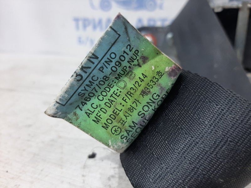 Ремень безопасности передний правый SsangYong Kyron DJ 2.0 DIESEL D20DT 2005 (б/у) Київ - зображення 6