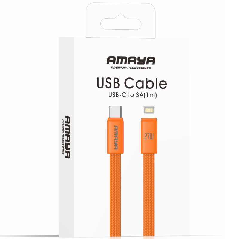 Дата кабель Amaya 317CL Type-C to Lightning 27W (1.2m) Херсон - зображення 2