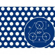 Перфорированный лист АЛЮМІНІЙ 1,0х1000х2000 Киев