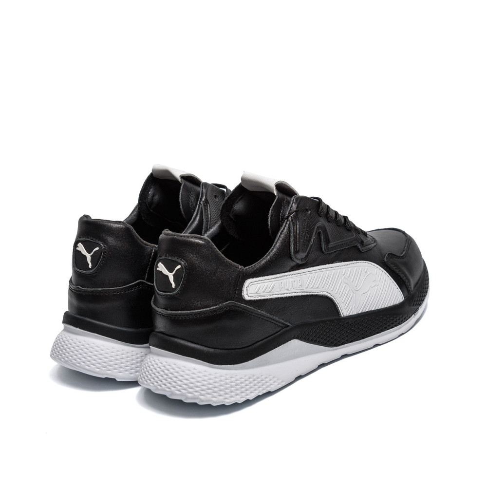 Мужские кожаные кроссовки Pm RS Black Київ - зображення 3