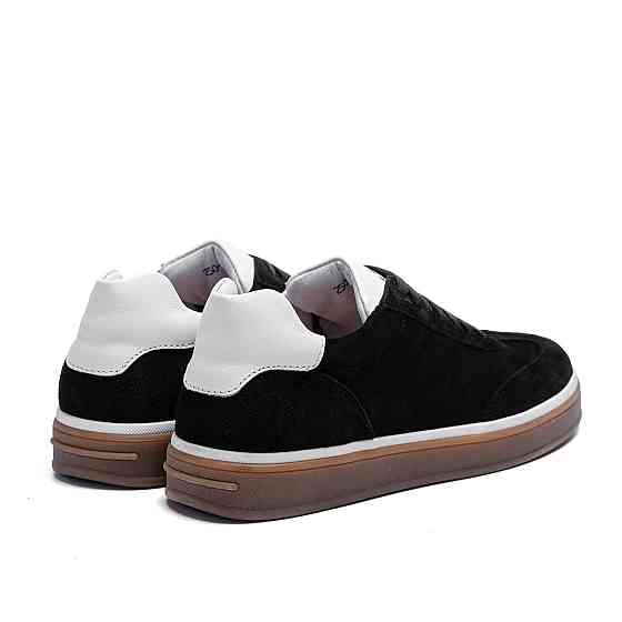 Мужские кожаные кроссовки Black Velvet Київ