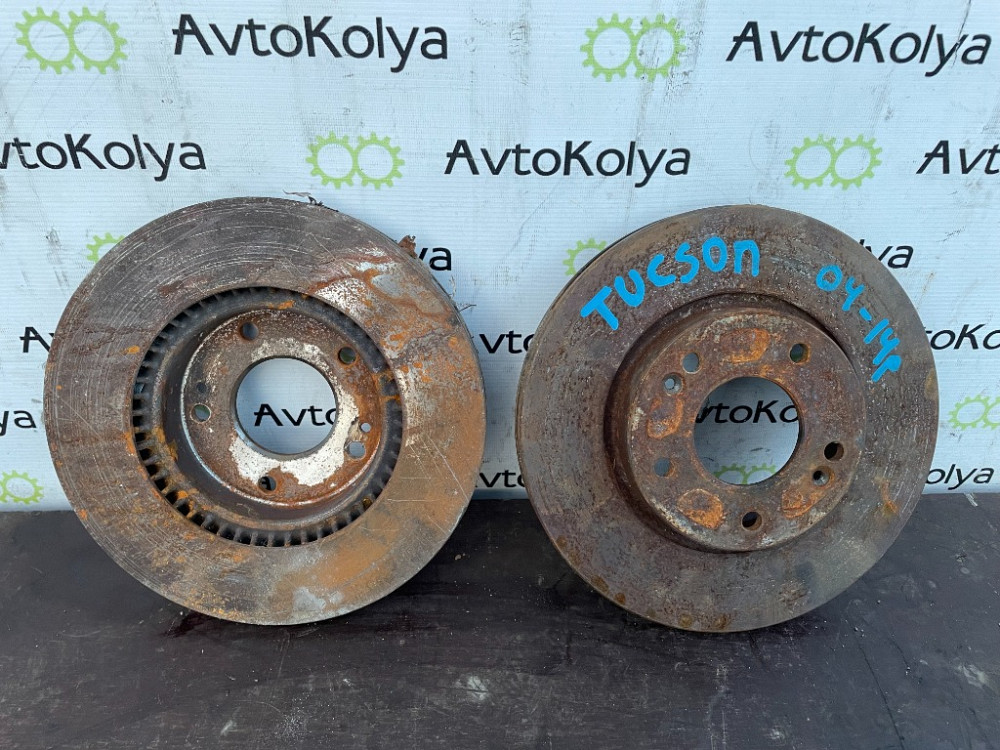 Диск тормозной передний Hyundai Tucson 2004-2009 Ковель - зображення 2